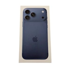 Apple MFXJ4LL/a iPhone 17 Pro Max A3257 256 GB Deep Blue Box And Papers Only